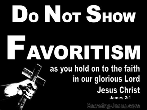 To the Jews who had believed him, Jesus said, If you hold to my teachings, you are really my disciples. . Examples of favoritism in the church